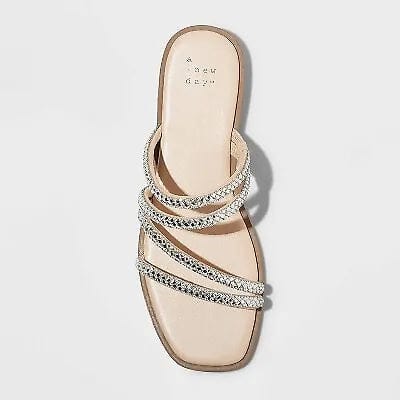 A NEW DAY Womens Shoes 39 / Beige A NEW DAY - Estelle Slide Slipper