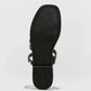 A NEW DAY Womens Shoes 39.5 / Black A NEW DAY - Hollis Embellished Square Toe Slides