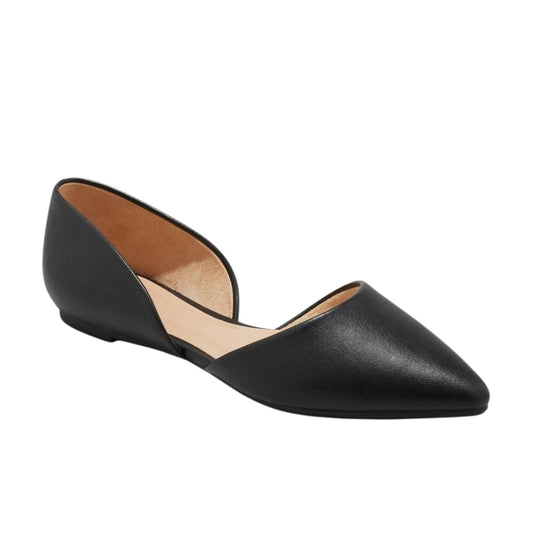 A NEW DAY Womens Shoes 37.5 / Black A NEW DAY - Rebecca Wide Width Ballet Flats