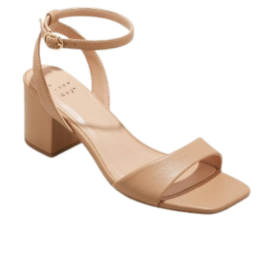 A NEW DAY Womens Shoes 38.5 / Beige A NEW DAY - Sonora Wide Width Sandal