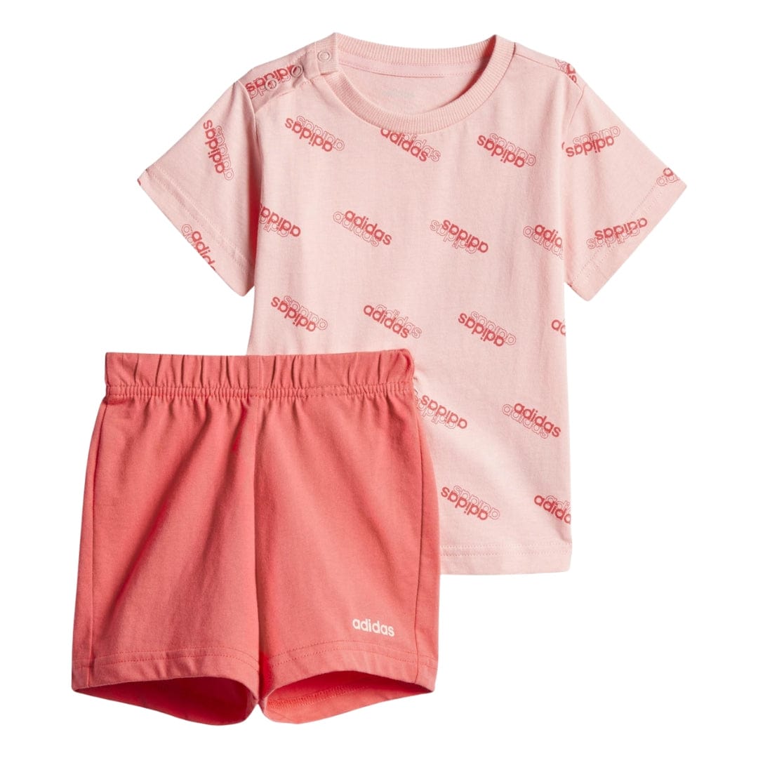 ADIDAS 9-12 Month / Pink ADIDAS - Baby - All Over Branding Set