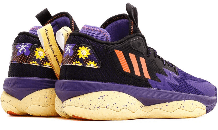 ADIDAS 46.5 / Multi-Color ADIDAS - Dame 8 Basketball Shoes
