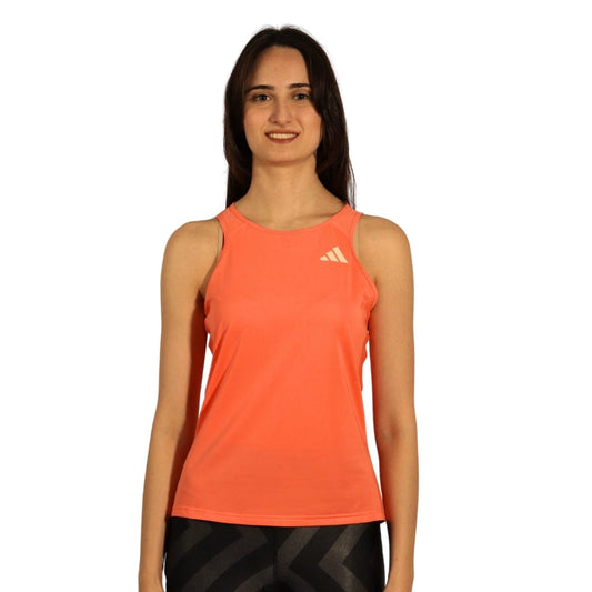 ADIDAS S / Orange ADIDAS - Pinhole Fabric Tank Top