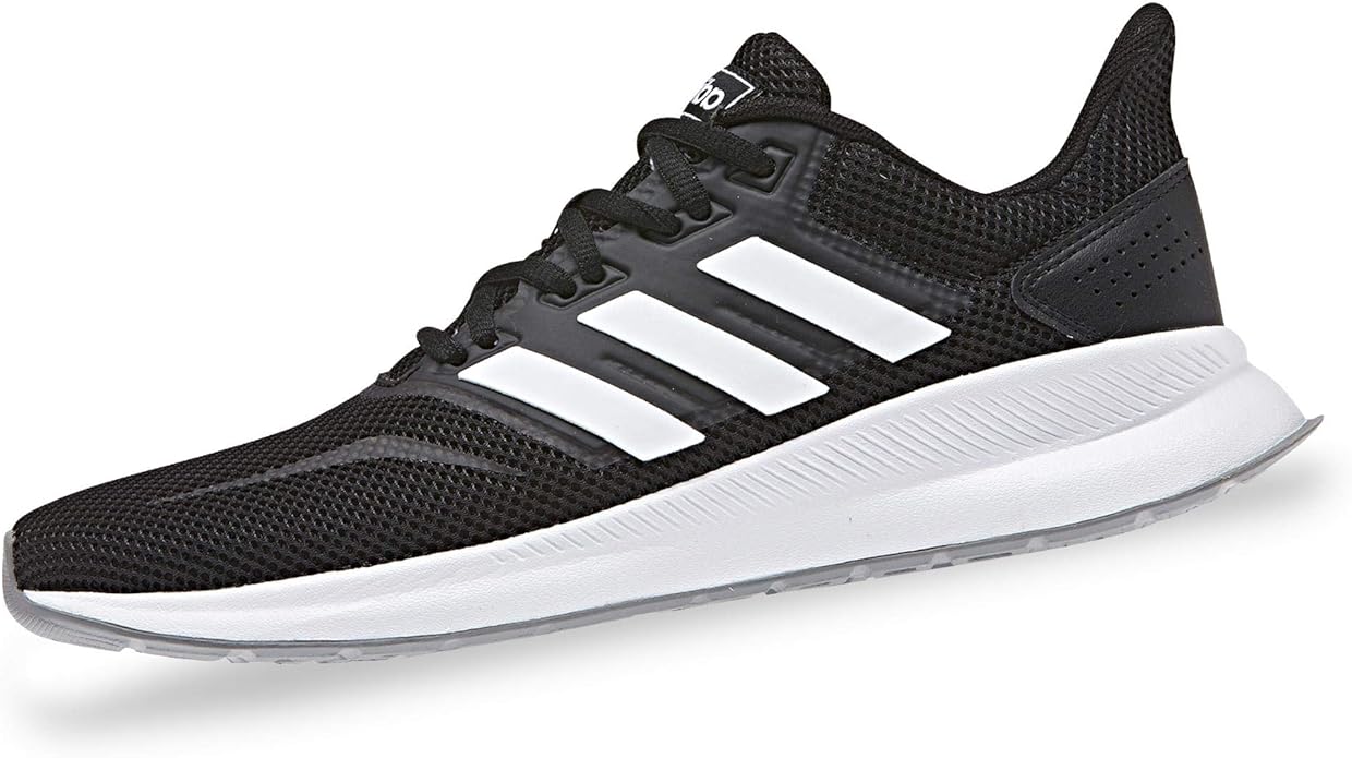 ADIDAS Athletic Shoes 38.5 / Black ADIDAS - Falcon Running Sneakers