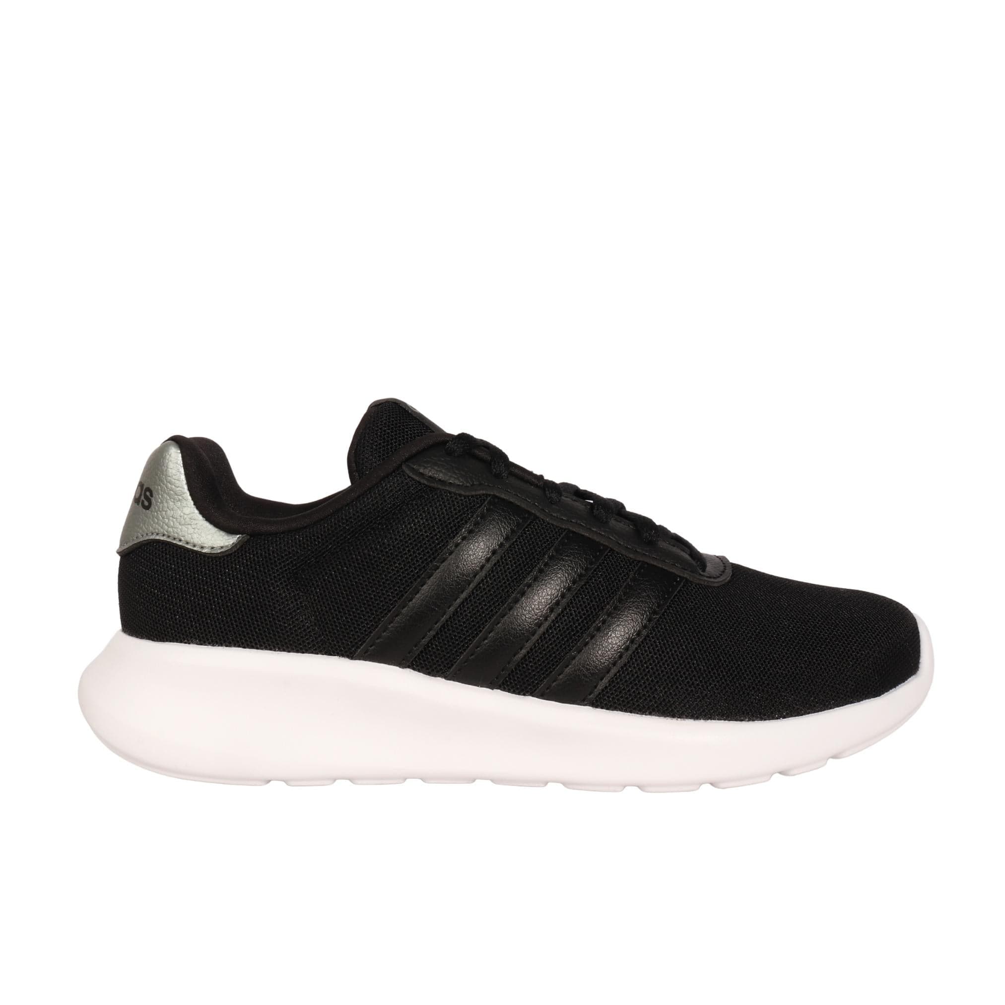 Adidas lite racer ladies trainers black online