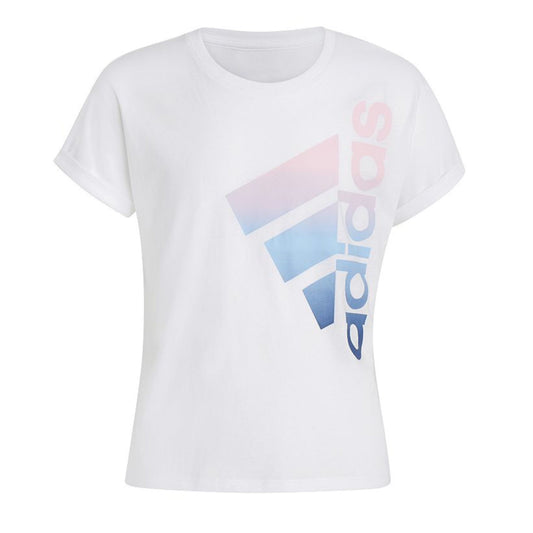 ADIDAS Girls Tops ADIDAS - Kids -  Short Sleeve Dolman Waist T-shirt