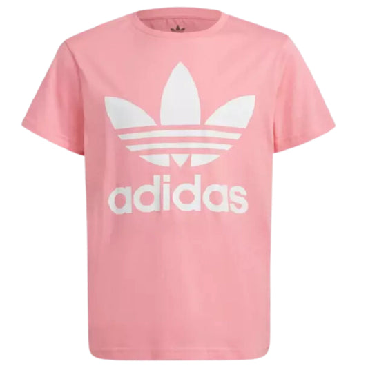 ADIDAS Girls Tops L / Pink ADIDAS - Kids -  Trefoil T-shirt