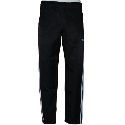 ADIDAS Mens Bottoms M / Black ADIDAS - logo stripped sweatpants