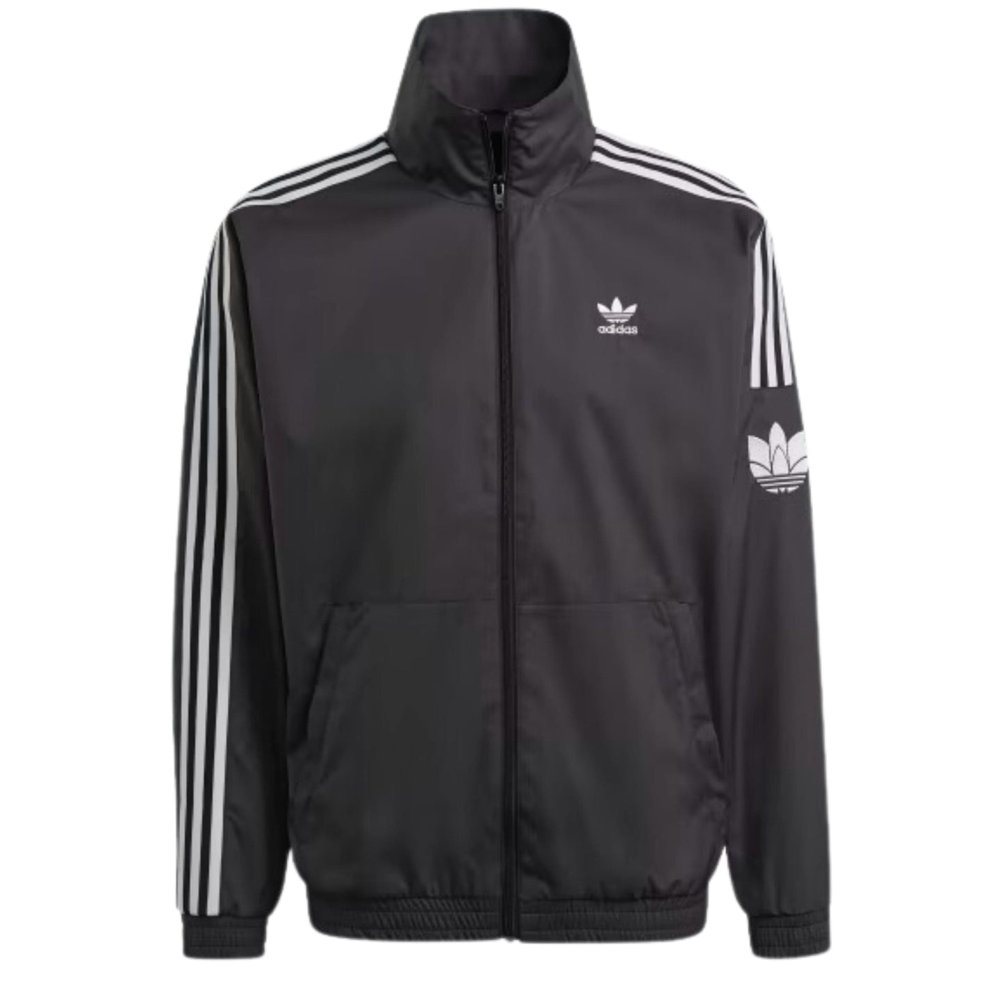 ADIDAS Mens Jackets M / Grey ADIDAS - 3D Trefoil 3-Stripes