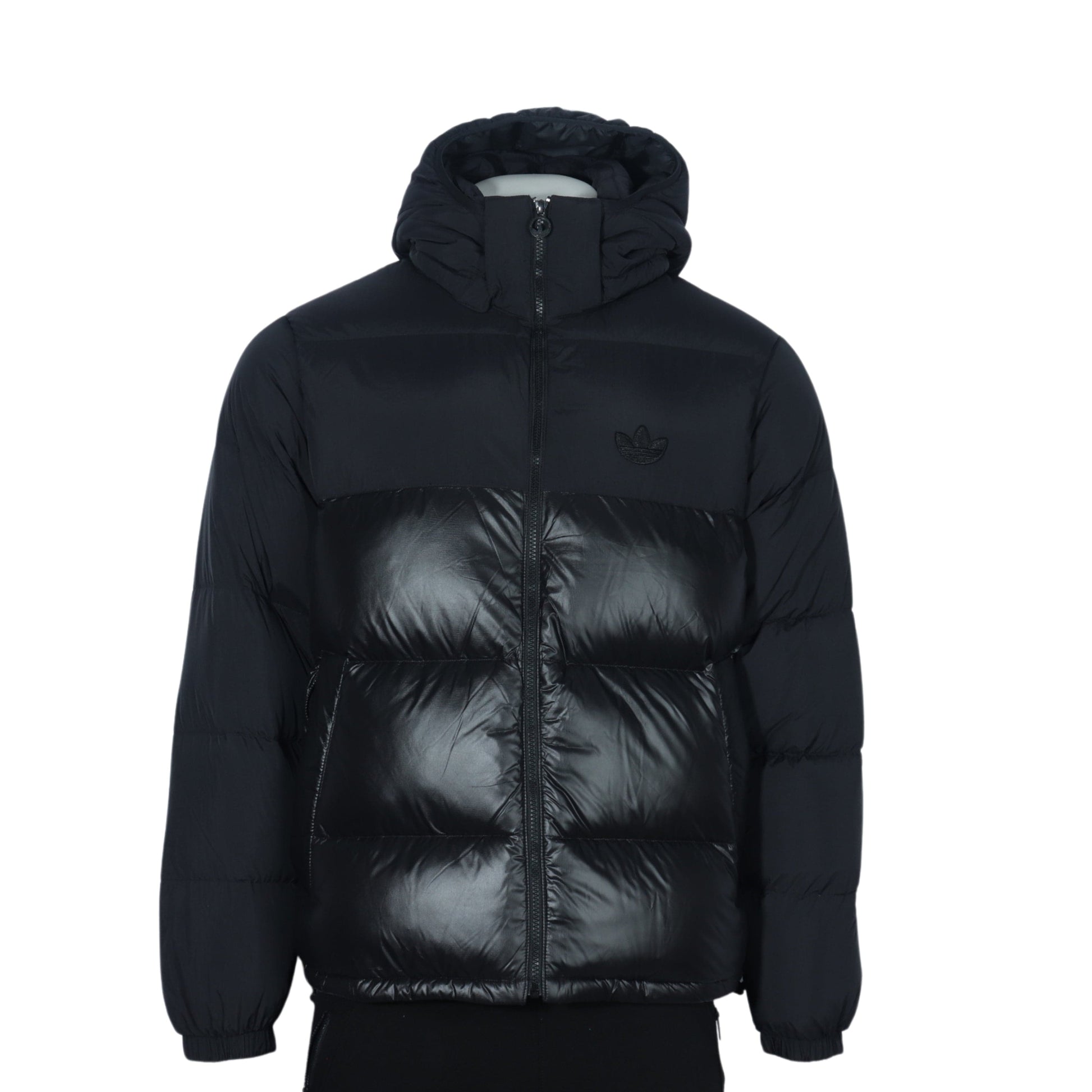 ADIDAS Mens Jackets M / Black ADIDAS - Removable Hoody Puffer jacket