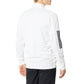 ADIDAS Mens Jackets M / White ADIDAS - Snap Jacket