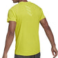 ADIDAS Mens sports S / Yellow ADIDAS - Adi Runner T-Shirt