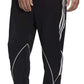 ADIDAS Mens sports M / Black ADIDAS - Blocked Polytrico Track Pant