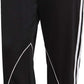 ADIDAS Mens sports M / Black ADIDAS - Blocked Polytrico Track Pant