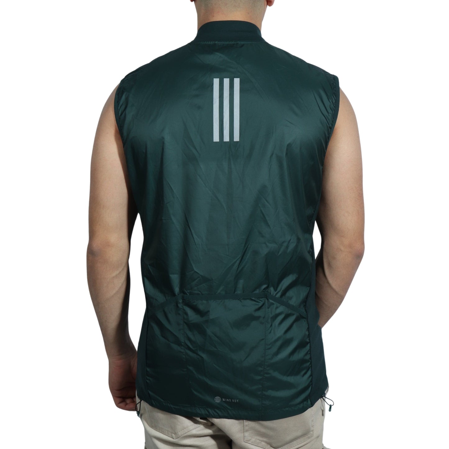 ADIDAS Mens sports M / Green ADIDAS - Sleeveless Vest