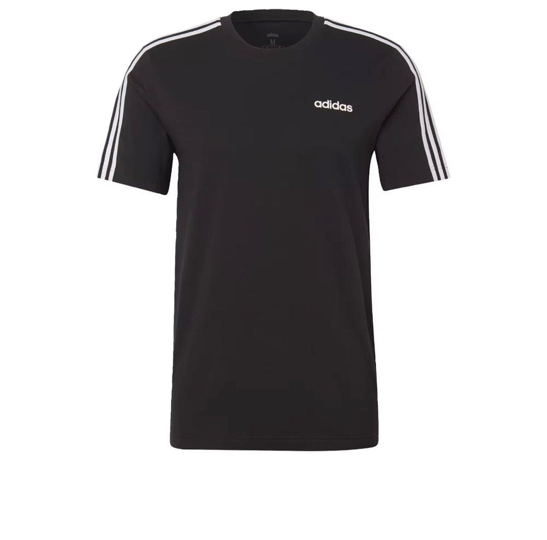 ADIDAS Mens Tops M / Black ADIDAS - Essential 3 Stripes T-Shirt