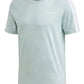 ADIDAS Mens Tops M / Light Green ADIDAS - Essential 3 Stripes T-Shirt