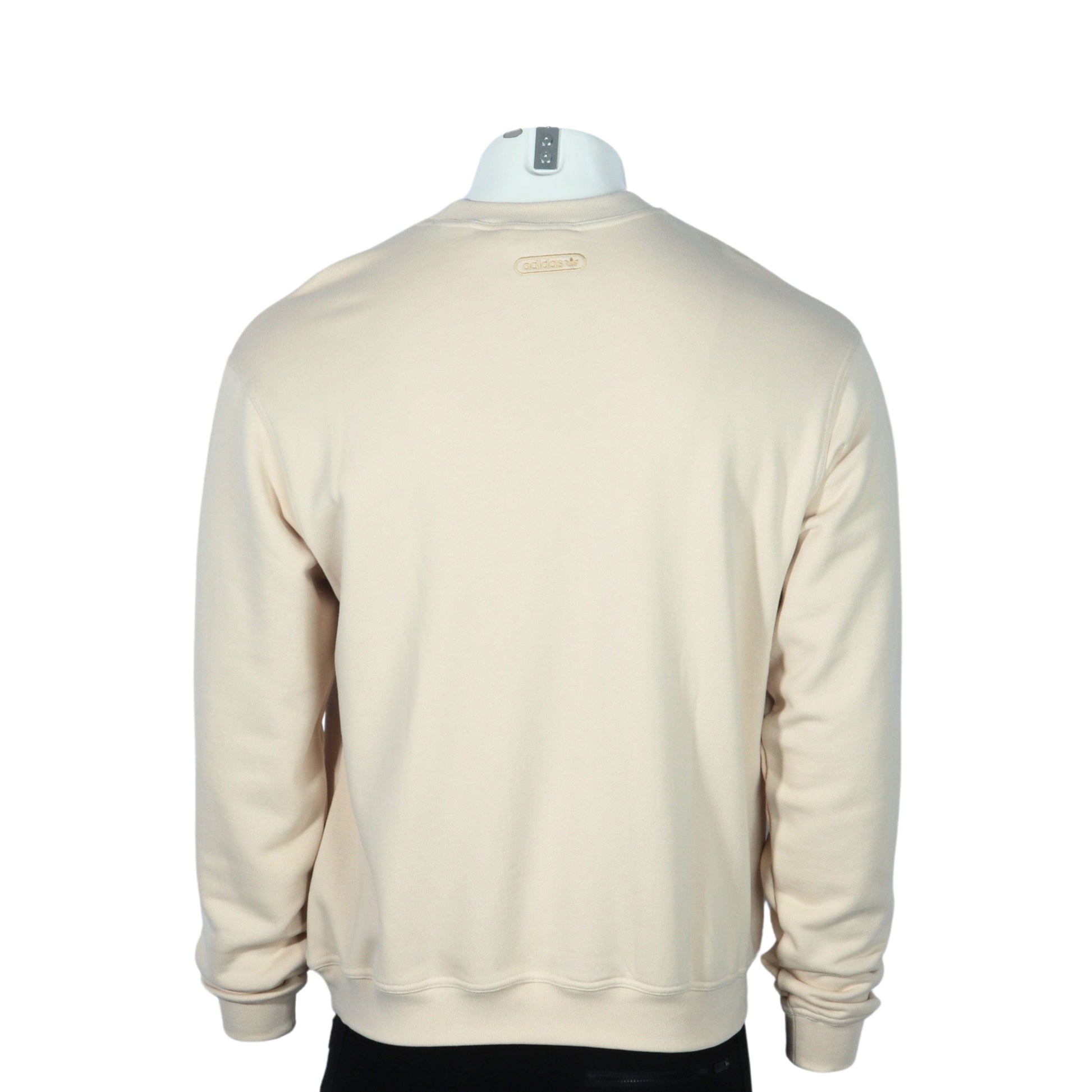 ADIDAS Mens Tops M / Beige ADIDAS - Logo crew neck sweatshirt