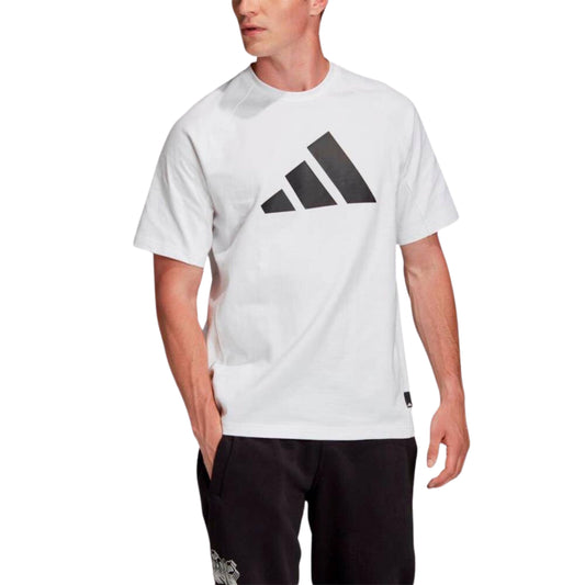 ADIDAS Mens Tops M / White ADIDAS - Round Neck T-Shirt