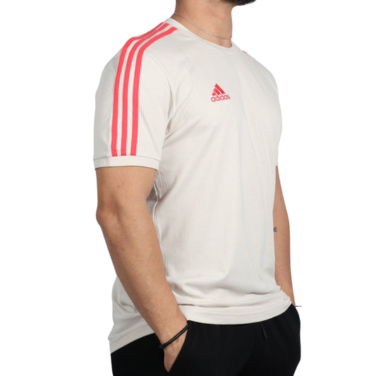 ADIDAS Mens Tops M / Beige ADIDAS - Short Sleeve T-Shirts