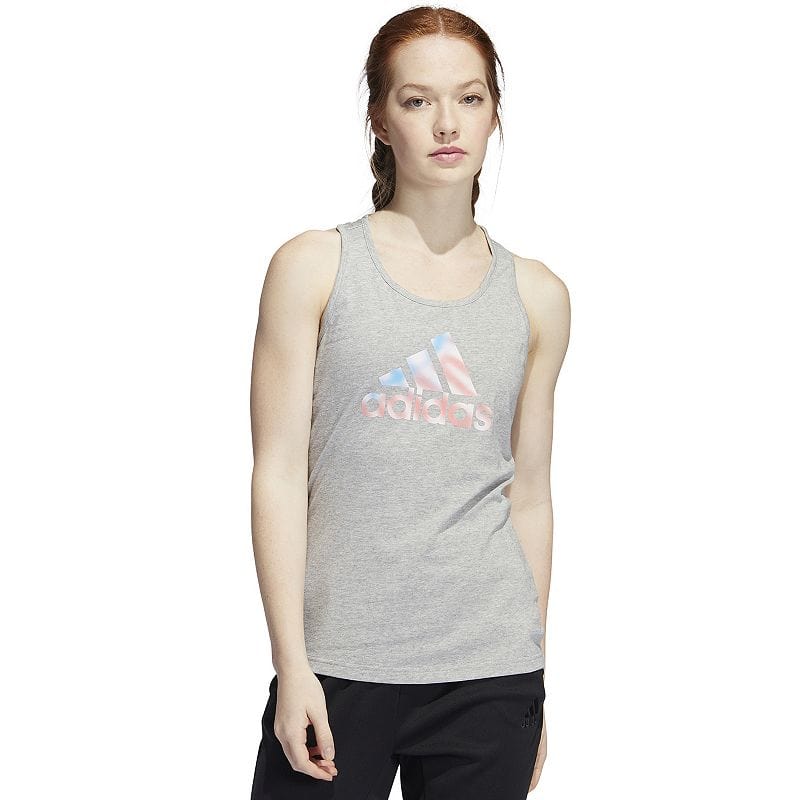 ADIDAS Womens sports ADIDAS - Cotton Logo Americana Tank Top