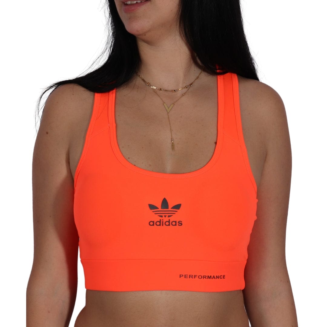 ADIDAS Womens sports S / Orange ADIDAS - Performance Sports Bra