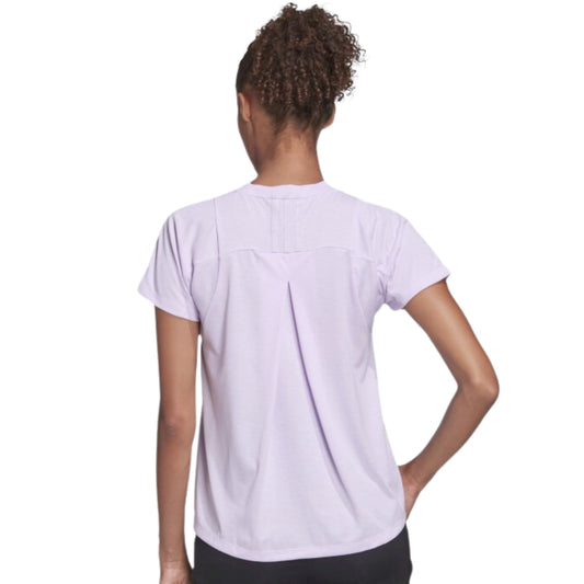 ADIDAS Womens sports S / Purple ADIDAS - Pleated T-Shirts