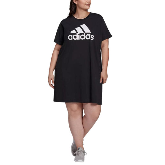 ADIDAS Womens sports ADIDAS - Plus Size Badge of Sports T-Shirt Dress