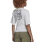 ADIDAS Womens Tops S / White ADIDAS - Graphic T-Shirt
