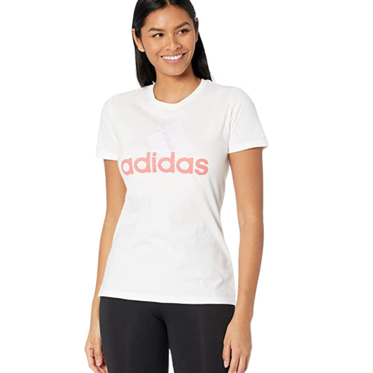ADIDAS Womens Tops S / White ADIDAS - Short-Sleeve Badge T-Shirt