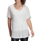 ADIDAS Womens Tops ADIDAS -  W Burn Out Knit Tee