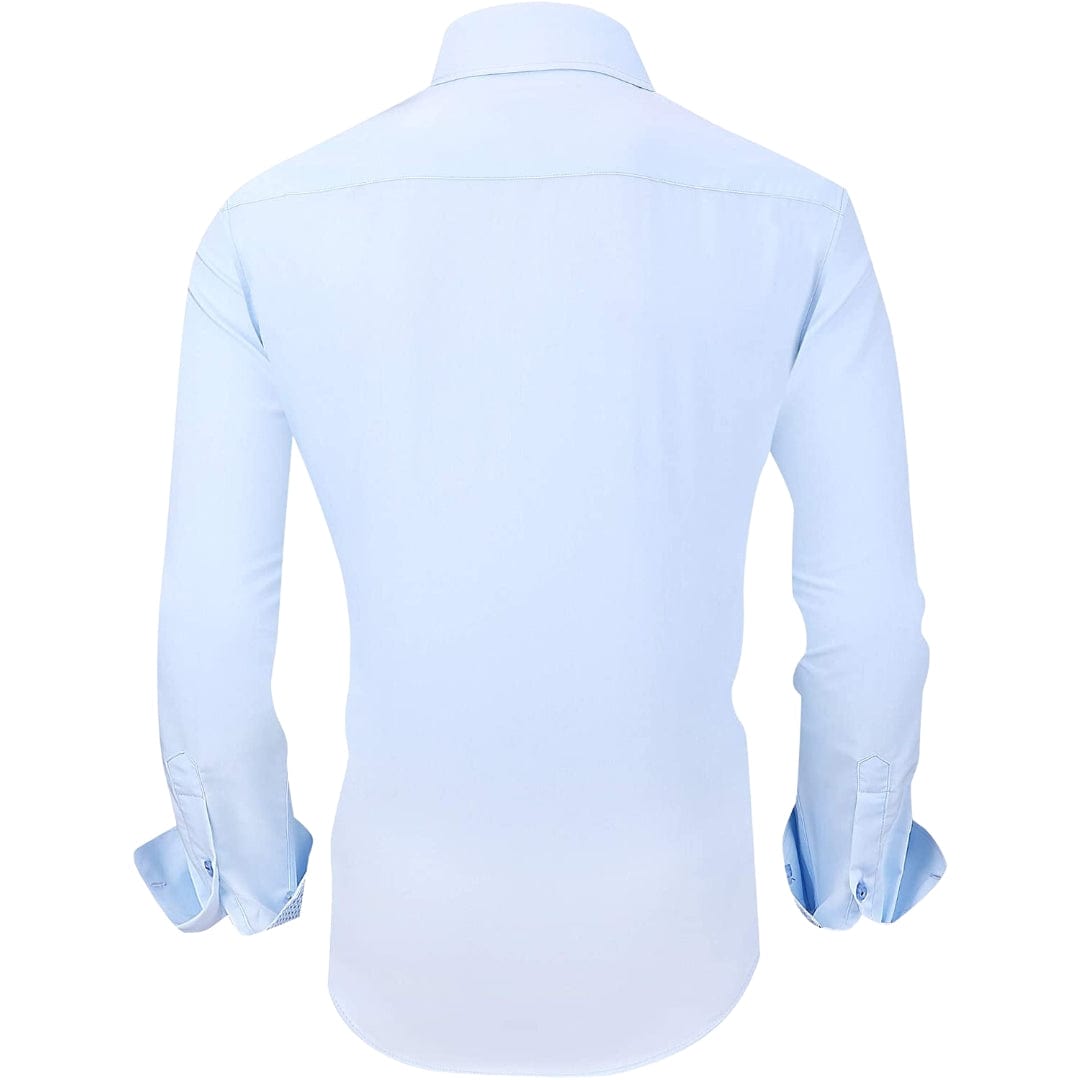 Alex Vando Mens Dress Shirts Regular Fit Long Sleeve Men Shirt