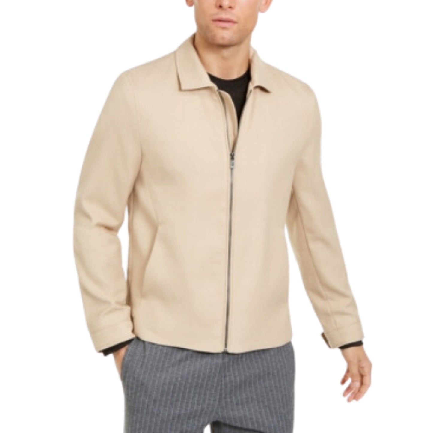 ALFANI Mens Jackets ALFANI -  Woven Solid Jacket