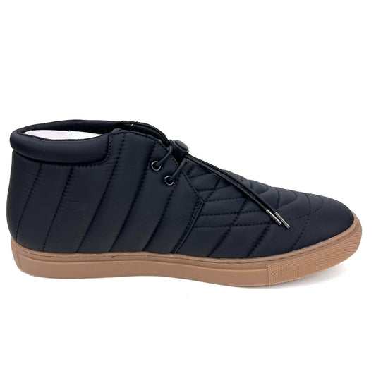 ALFANI Mens Shoes 46 / Black ALFANI - Tucker  Casual Med-Top Lace-Up Sneakers