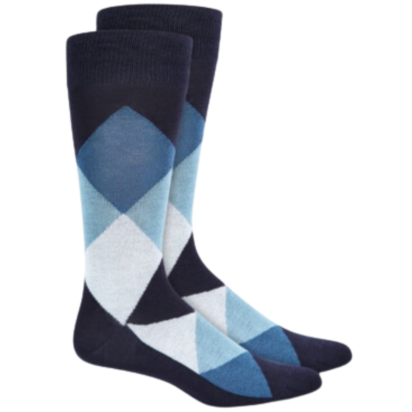 ALFANI Socks 7-12 / Multi-Color ALFANI - Argyle Dress Crew Socks