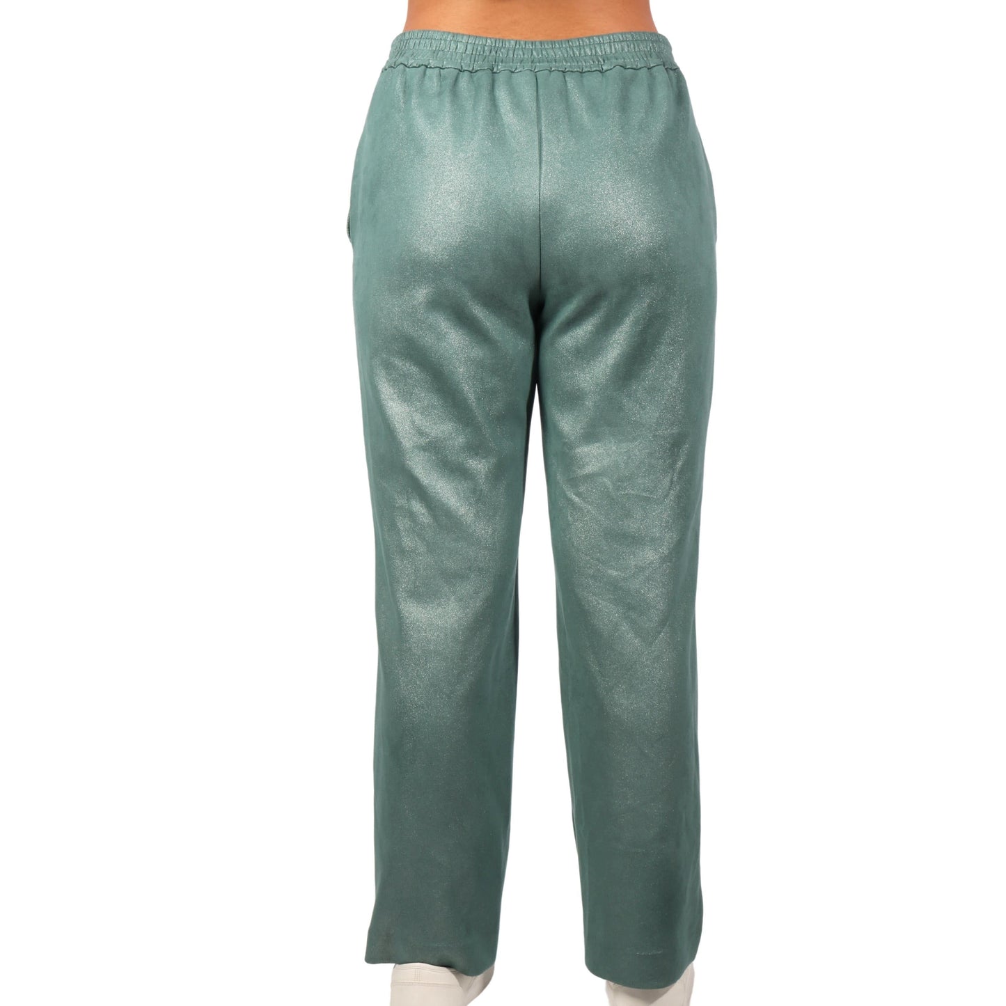 ALFANI Womens Bottoms M / Green ALFANI - Velvet Women Pant