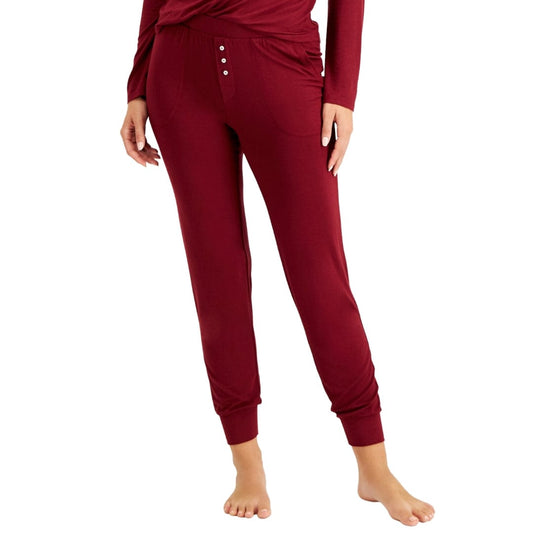 ALFANI Womens Pajama ALFANI - Ultra-Soft Knit Jogger Pajama Pants