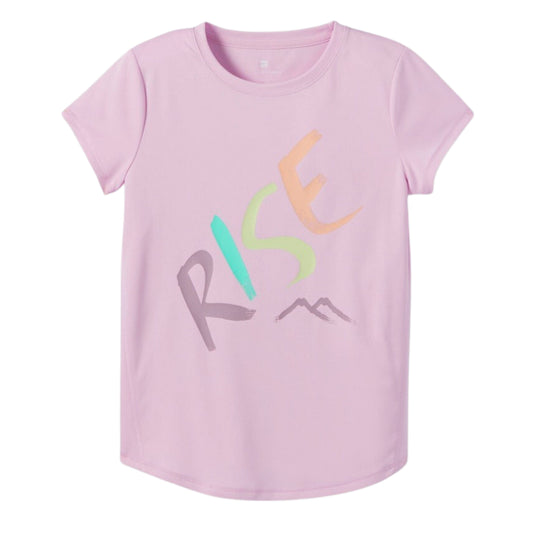 ALL IIN MOTION Girls Tops S / Purple ALL IIN MOTION - KIDS - Graphic T-Shirt