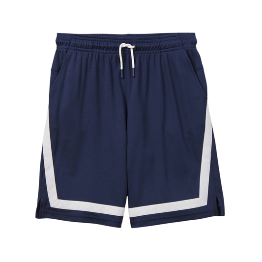ALL IN MOTION Boys Bottoms XL / Navy ALL IN MOTION - Kids - Side Striped Mesh Shorts