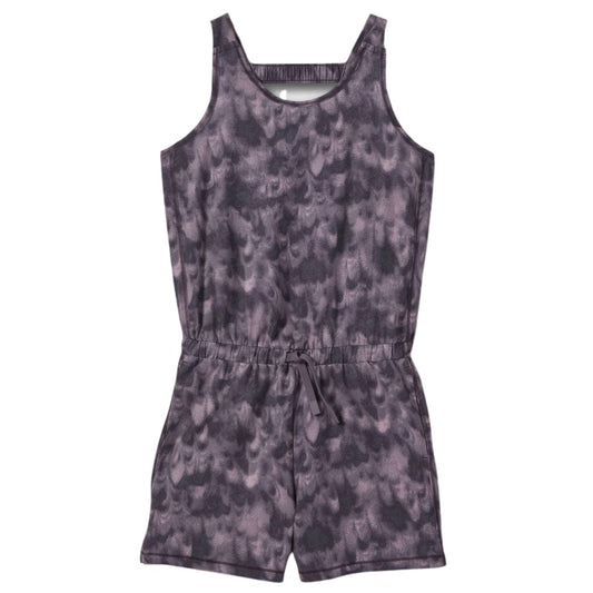 ALL IN MOTION Girls Overall L / Purple ALL IN MOTION - Kids - Woven Romper