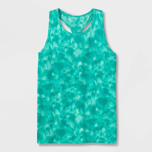 All in Motion Girls Tops XL / Green All in Motion - Kids - Fashion Racerback Tank Top