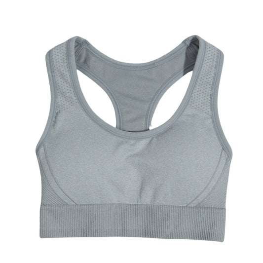 ALL IN MOTION Girls Tops XS / Grey ALL IN MOTION - Pull Over Sports Bra