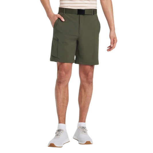 ALL IN MOTION Mens Bottoms XL / Green ALL IN MOTION -  Cargo Golf Shorts