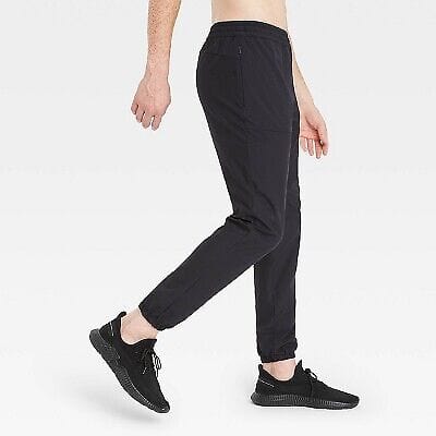 ALL IN MOTION Mens sports M / Black ALL IN MOTION - Utility Tapered Jogger Pants