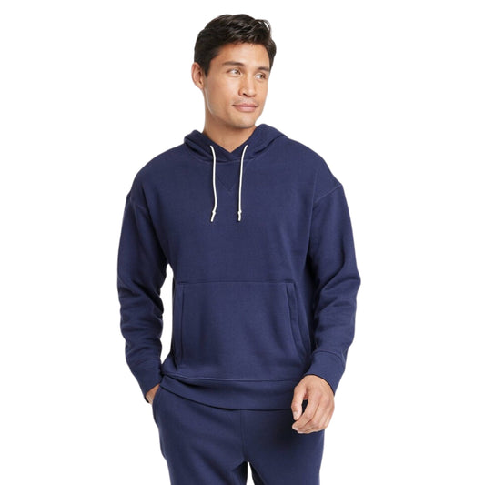 ALL IN MOTION Mens Tops XXL / Navy ALL IN MOTION -  Fleece Hooded Hoodie