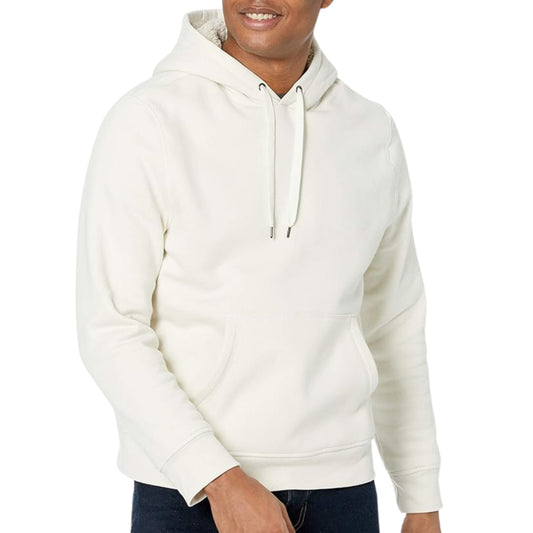 AMAZON ESSENTIALS Mens Tops XXL / Off-White AMAZON ESSENTIALS - Standard Sherpa-Lined Pullover Hoodie