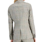 ANNE KLEIN Womens Jackets L / Multi-Color ANNE KLEIN - Glen Plaid Notched Collar Jacket