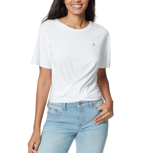 ANNE KLEIN Womens Tops S / White ANNE KLEIN -  Lauryn Fashion Top