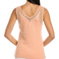 ANNE KLEIN Womens Tops XL / Coral ANNE KLEIN - V-Neck Knit Tank Top