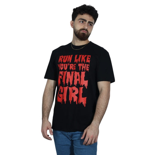 ANVIL Mens Tops L / Black ANVIL - Run Like You're The Final Girl T-Shirt